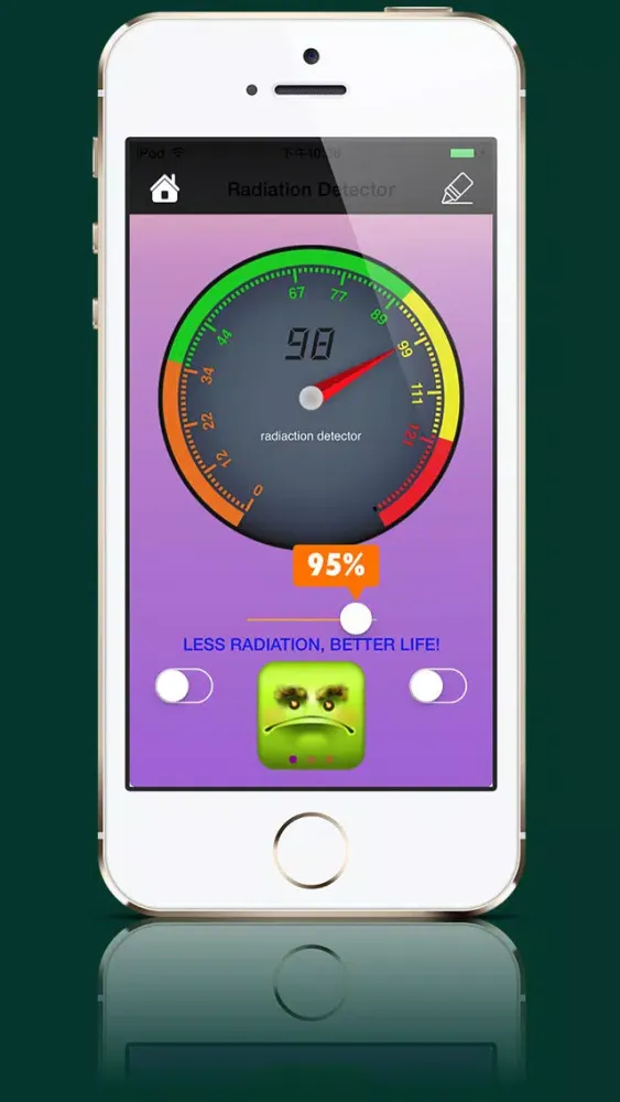electromagnetic radiation detector Screenshots