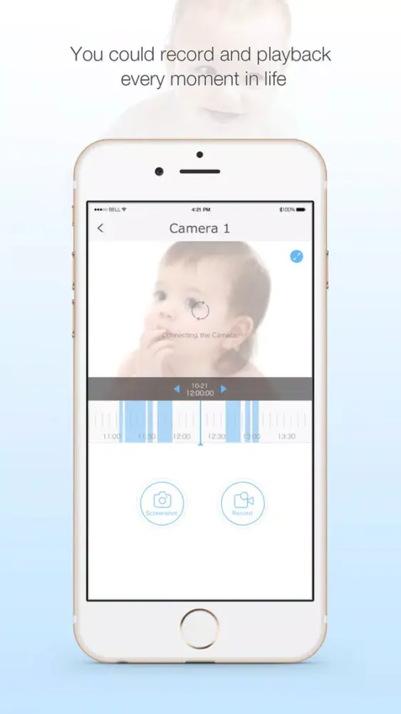 ภาพหน้าจอของ QBaby - Baby Camera