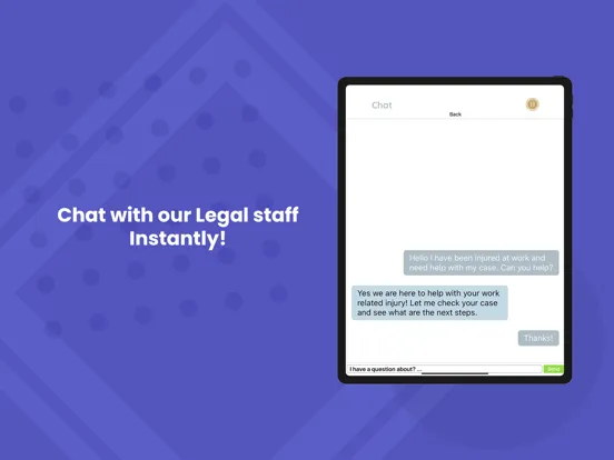 Hyndman Law Firm iPad  سکرین شاٹس