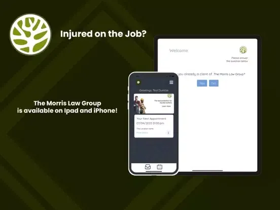 The Morris Law Group iPad 应用截图