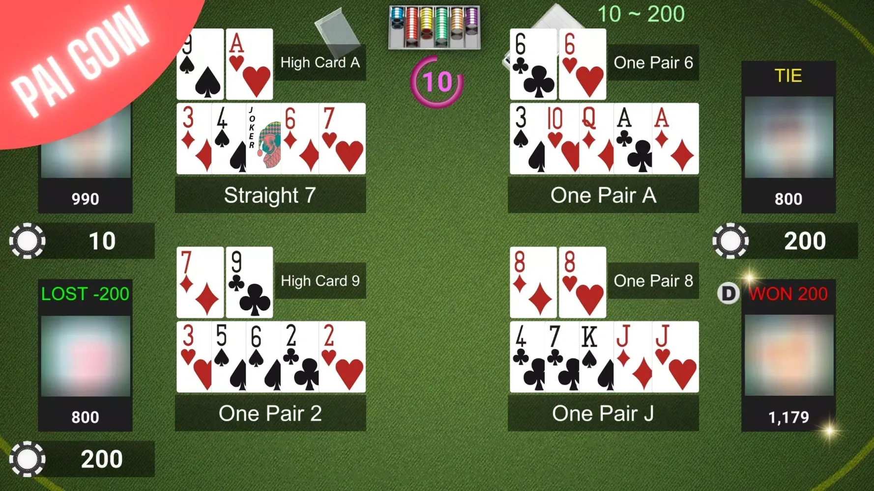 Niu-Niu Poker Screenshots