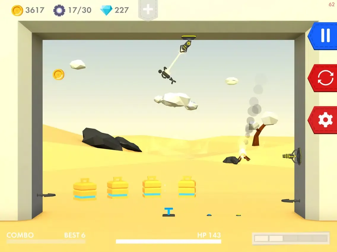 Stickman - Destroy Me iPad  Ekran Görüntüleri