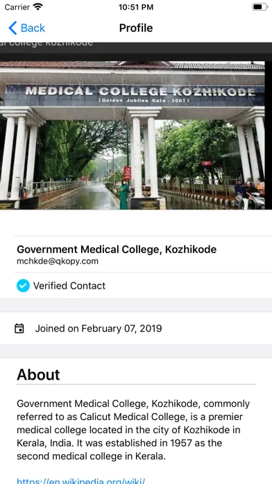 Calicut Medical College 스크린샷