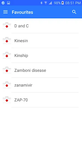 Capturas de pantalla de Medical terminology - Offline