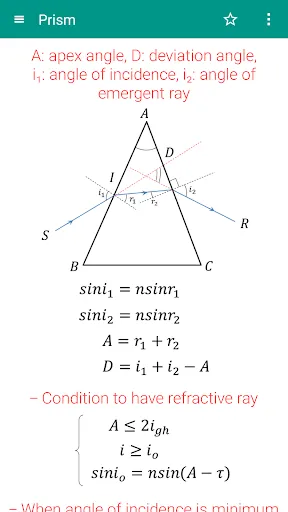 Скриншоты Physics Formulas