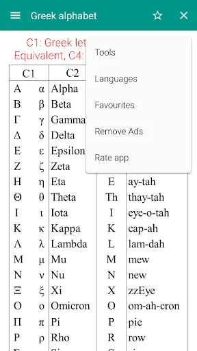 Скриншоты Physics Formulas