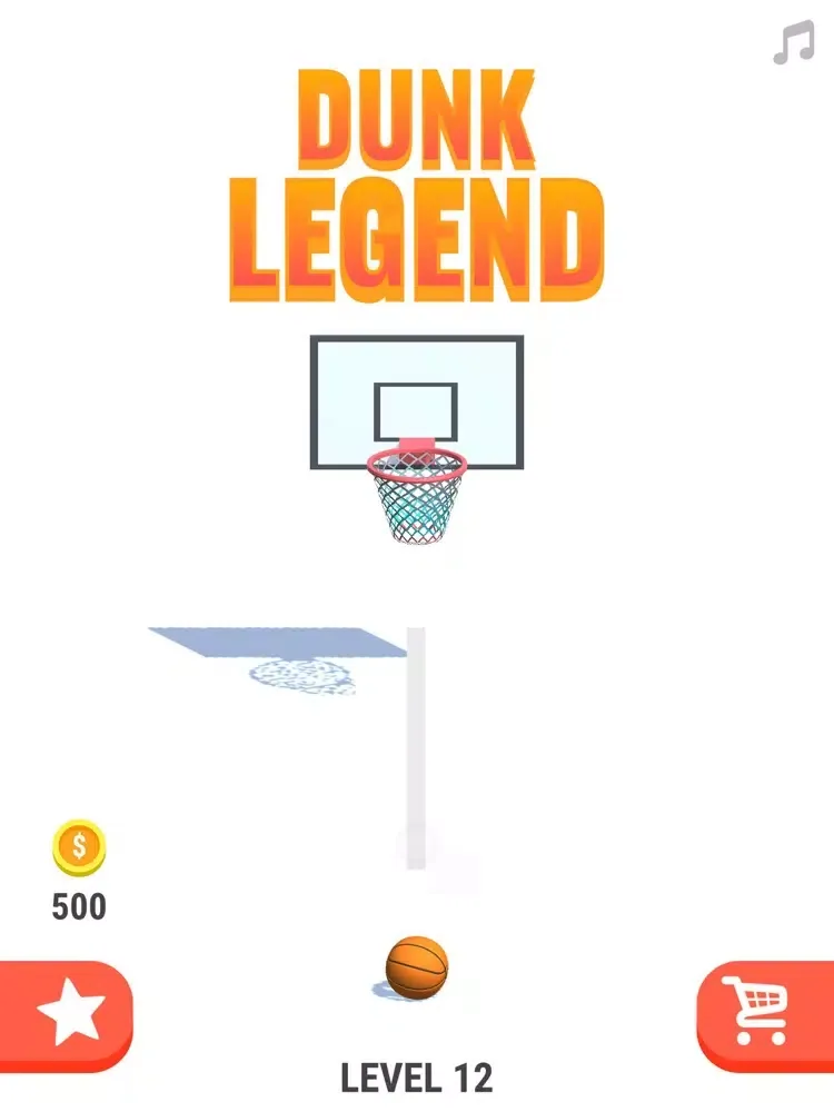 Dunk Legend iPad  スクリーンショット