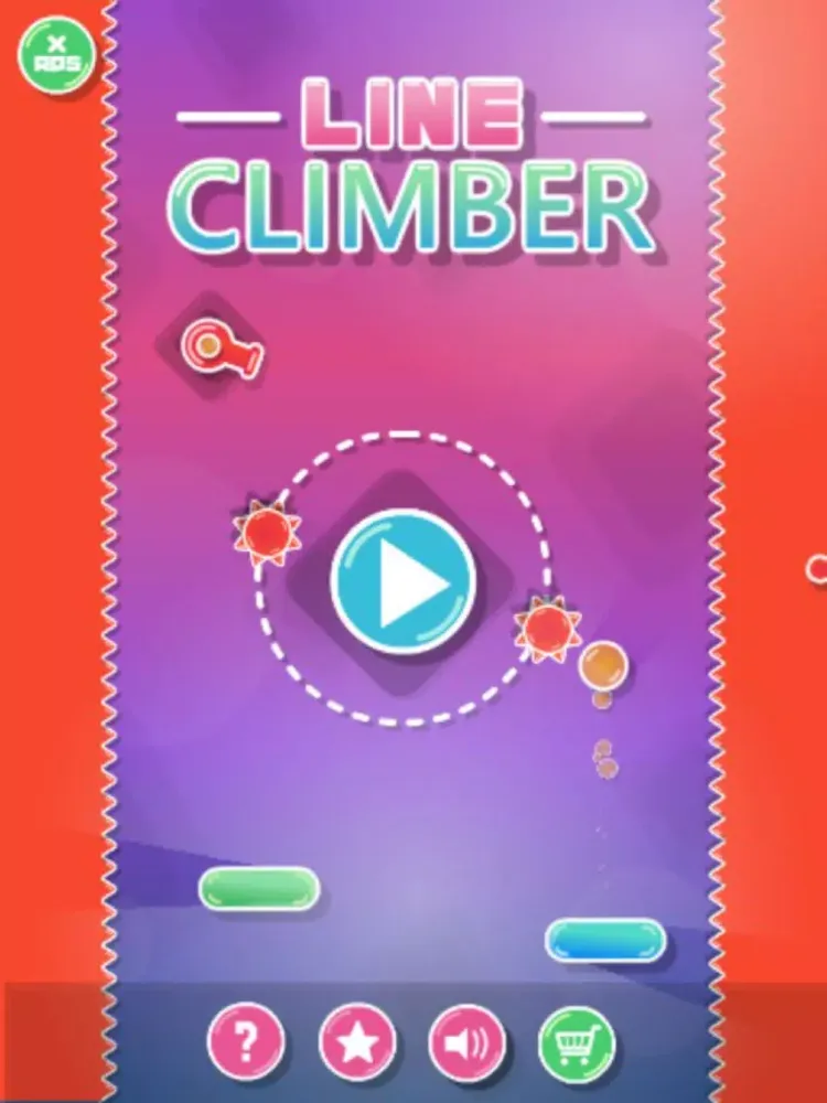Скриншоты Line Climber iPad 