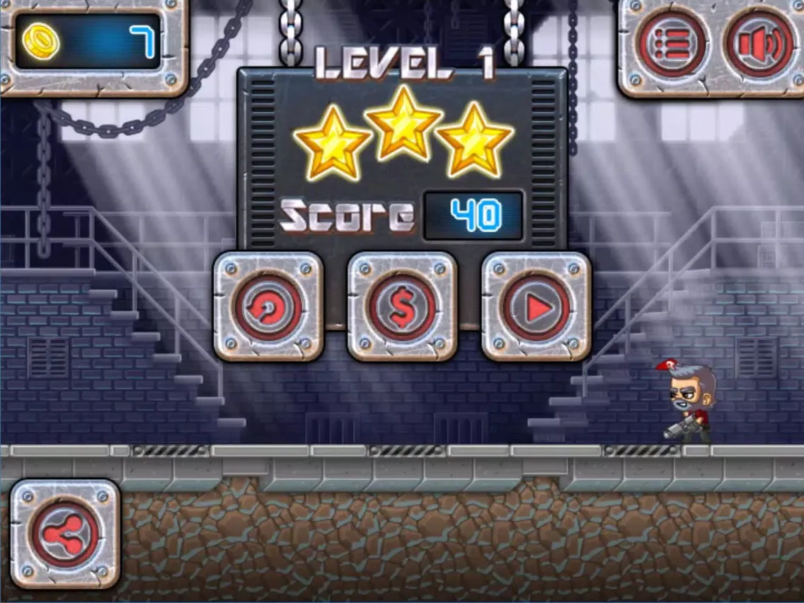 Ảnh chụp màn hình của Total Recoil - Team of Heroes iPad 
