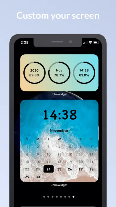 John Widget سکرین شاٹس