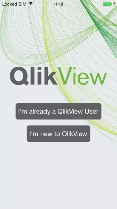 Captures d'écran de QlikView mobile
