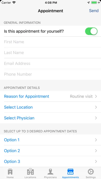 Middletown Medical. Screenshots