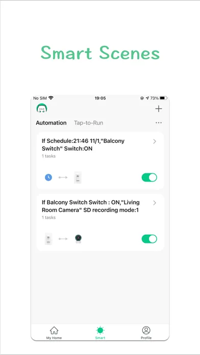 Qlink Home Ekran Görüntüleri