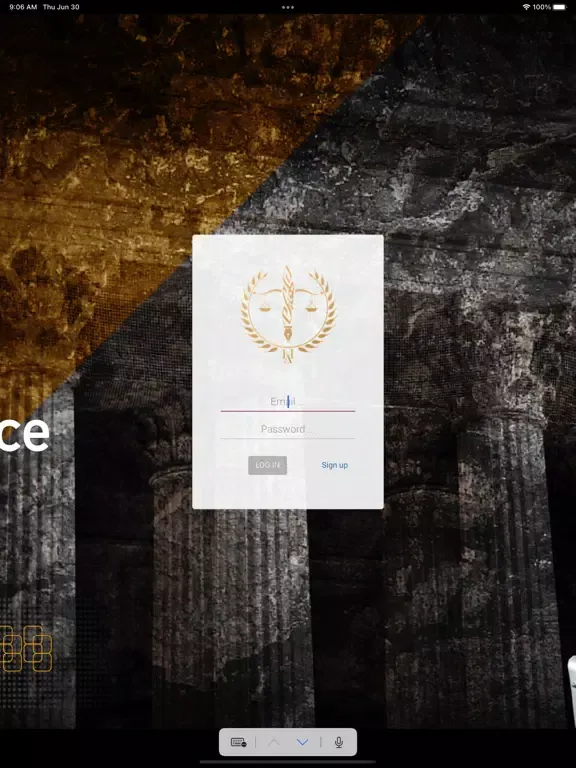 Al Hail Law Firm iPad 應用截圖