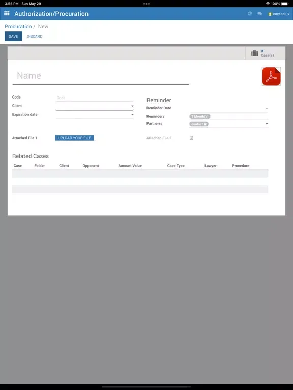 Capturas de pantalla de Mona Ayad Law Firm iPad 