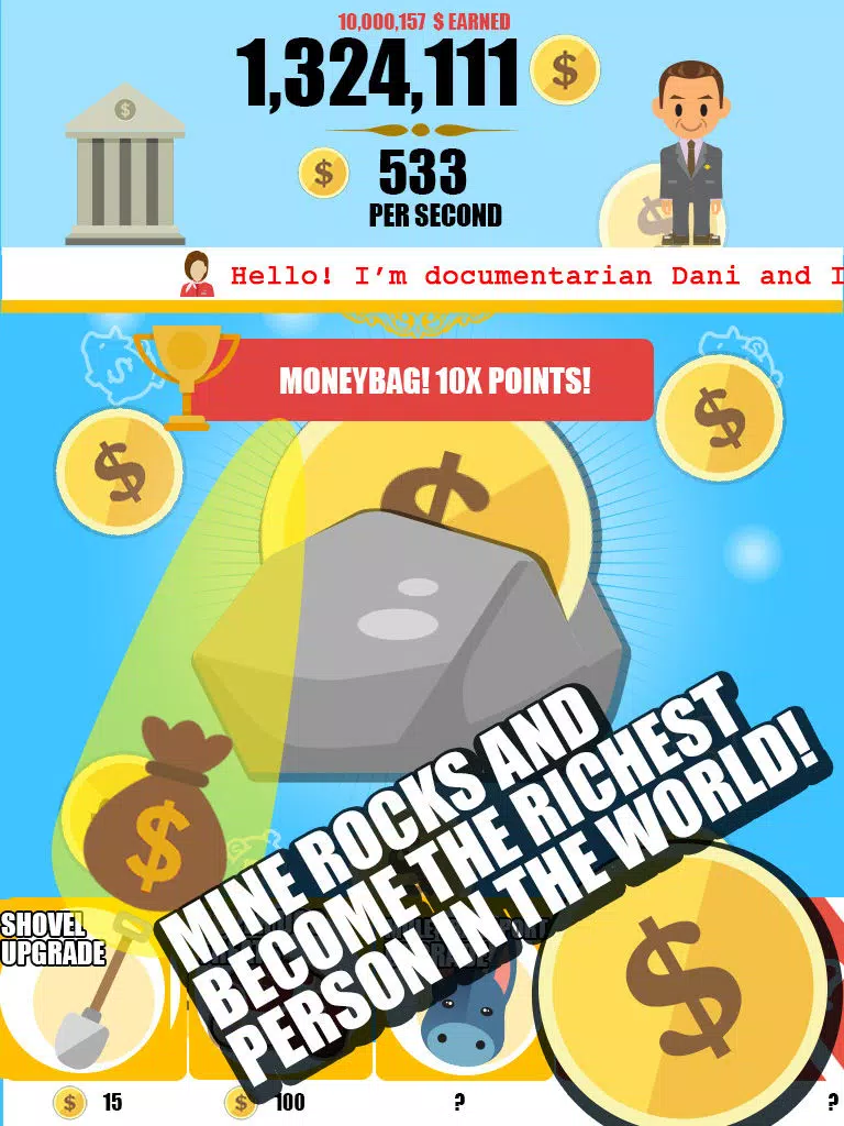 Coin Miner: Clicker Empire iPad  Screenshots