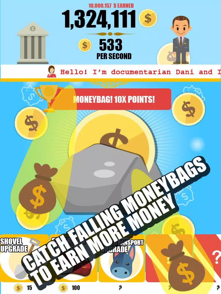 Coin Miner: Clicker Empire iPad  Screenshots