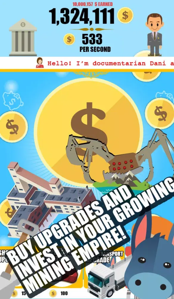 Coin Miner: Clicker Empire应用截图