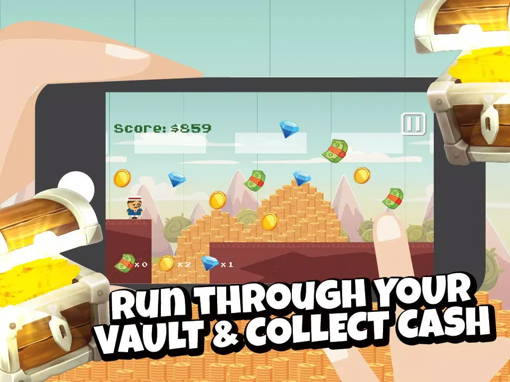 Billionaire Runner - Cash Grab iPad Ekran Görüntüleri