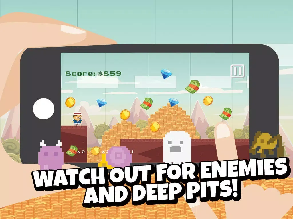 Billionaire Runner - Cash Grab iPad Ekran Görüntüleri