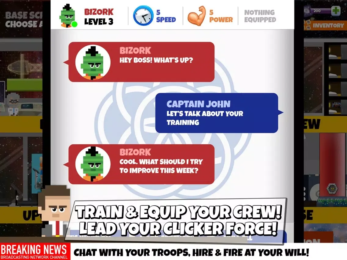 Скриншоты Clicker Force: Space Miners iPad 