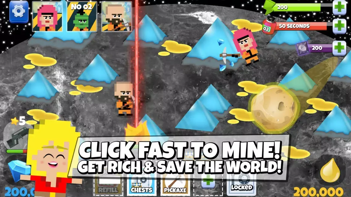 Скриншоты Clicker Force: Space Miners