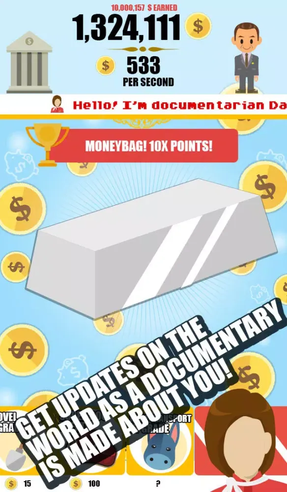 Captures d'écran de Platinum Miner: Idle Clicker