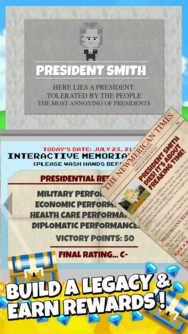 President Simulator Game 스크린샷