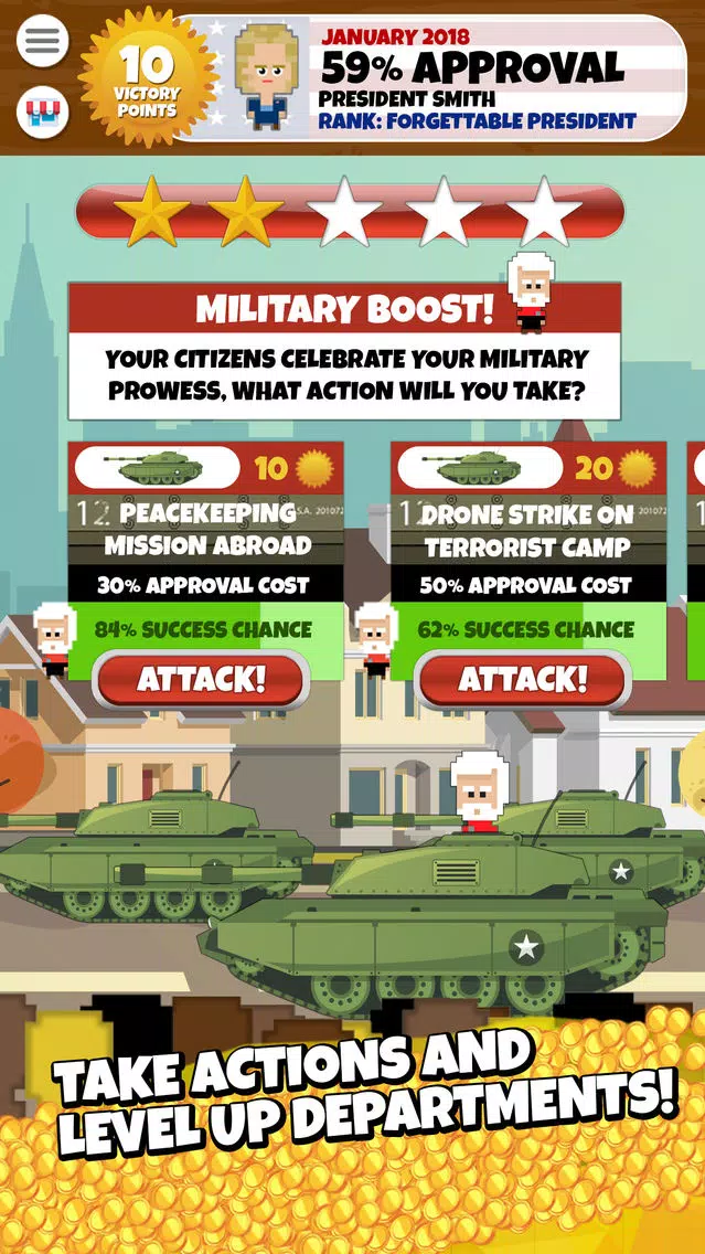 President Simulator Game 스크린샷