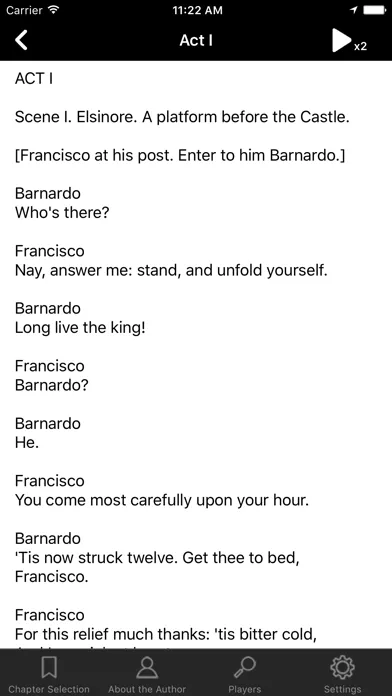 Capturas de pantalla de Shakespeare: Hamlet