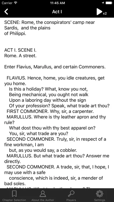 Zrzuty ekranu Julius Caesar!