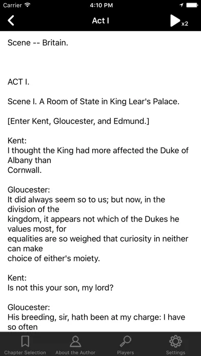 Capturas de pantalla de King Lear!