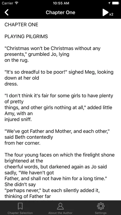 Screenshot di Little Women - Louisa May Alcott