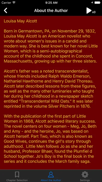 Screenshot di Little Women - Louisa May Alcott