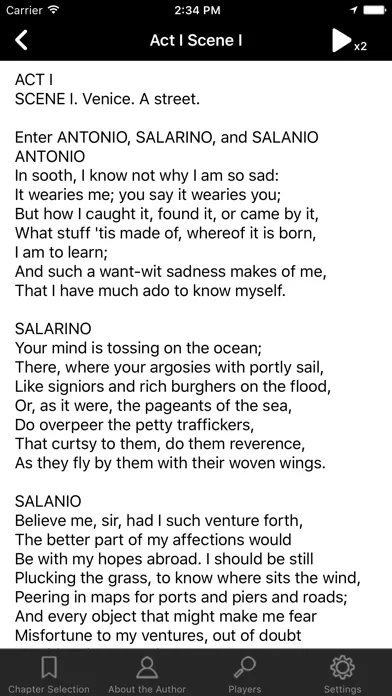 Capturas de pantalla de Shakespeare: The Merchant of Venice