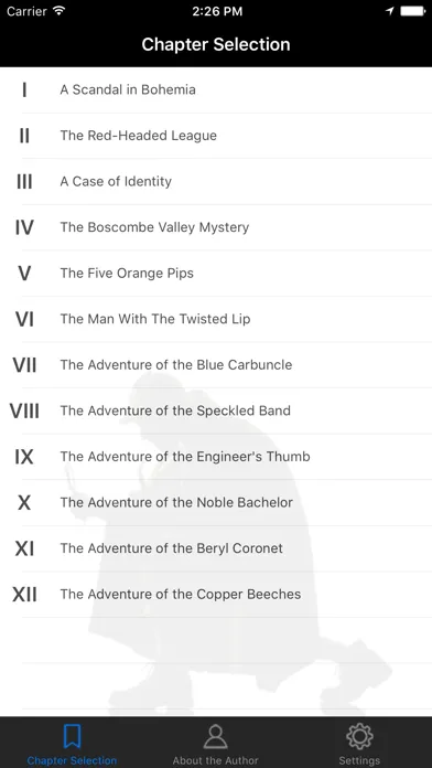 Ảnh chụp màn hình của Adventures of Sherlock Holmes!