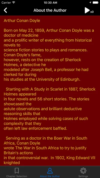 Ảnh chụp màn hình của Adventures of Sherlock Holmes!