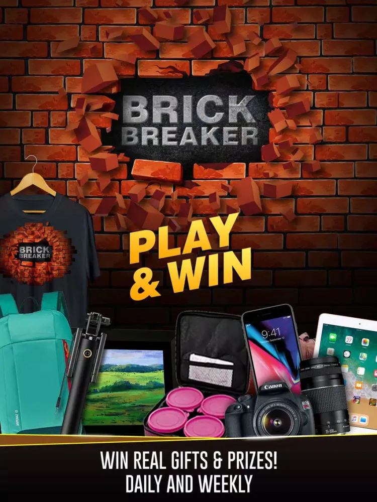 Tangkapan skrin The Brick Breaker King iPad 