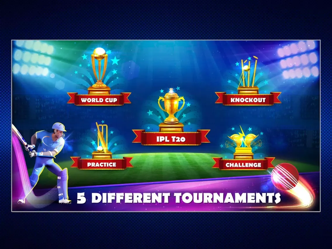 Super Cricket T20 iPad  스크린샷