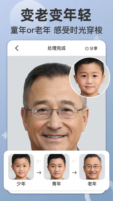 时空光年-AI照片修复、美漫头像、照片时光机 스크린샷