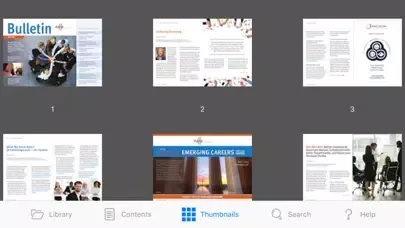 ภาพหน้าจอของ NALP Bulletin