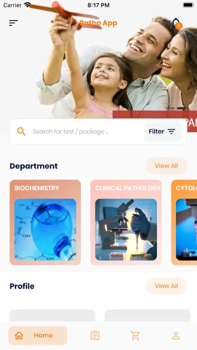 Pathology Lab App 스크린샷