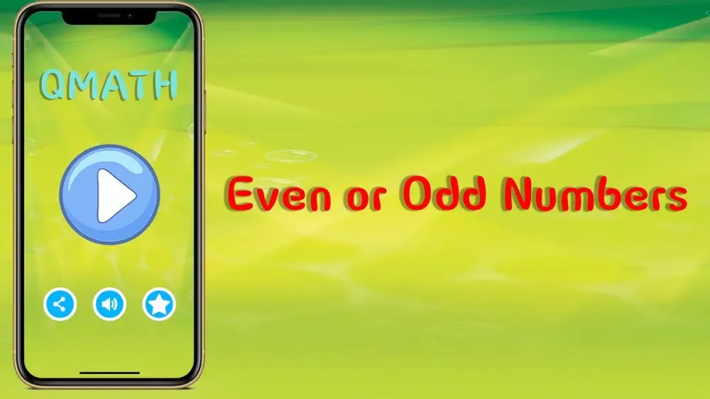 QMATH: Even or odd numbers 스크린샷