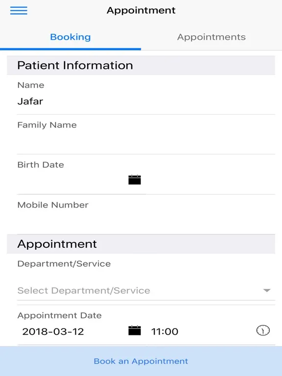 Скриншоты QMC Kuwait iPad 