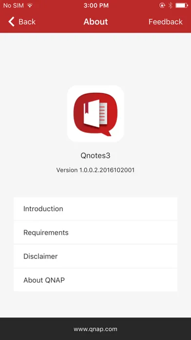 Tangkapan layar Qnotes3
