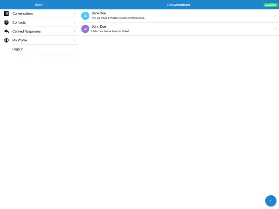صور qVOICE Messaging iPad 