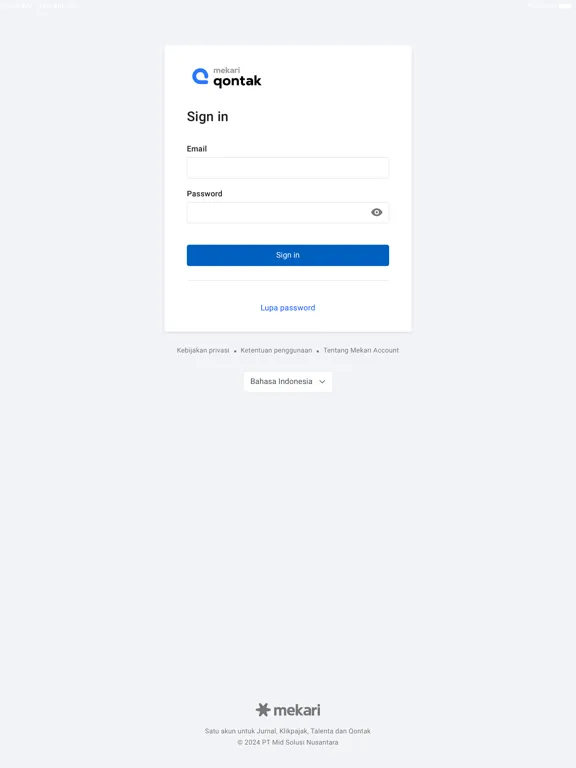 Qontak CRM iPad  Screenshots
