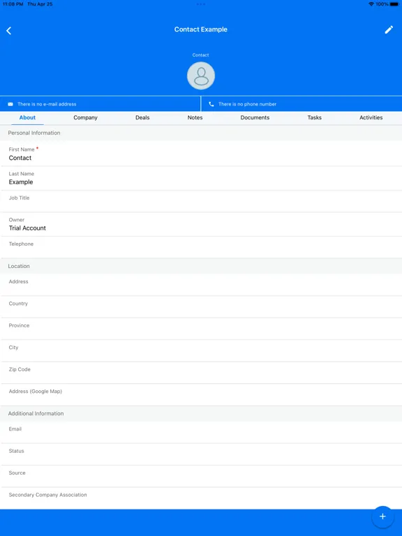 Qontak CRM iPad  Screenshots