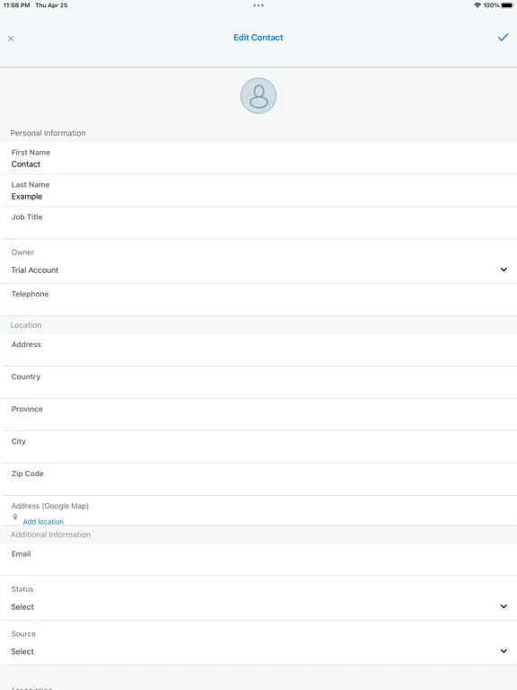 Qontak CRM iPad  Screenshots