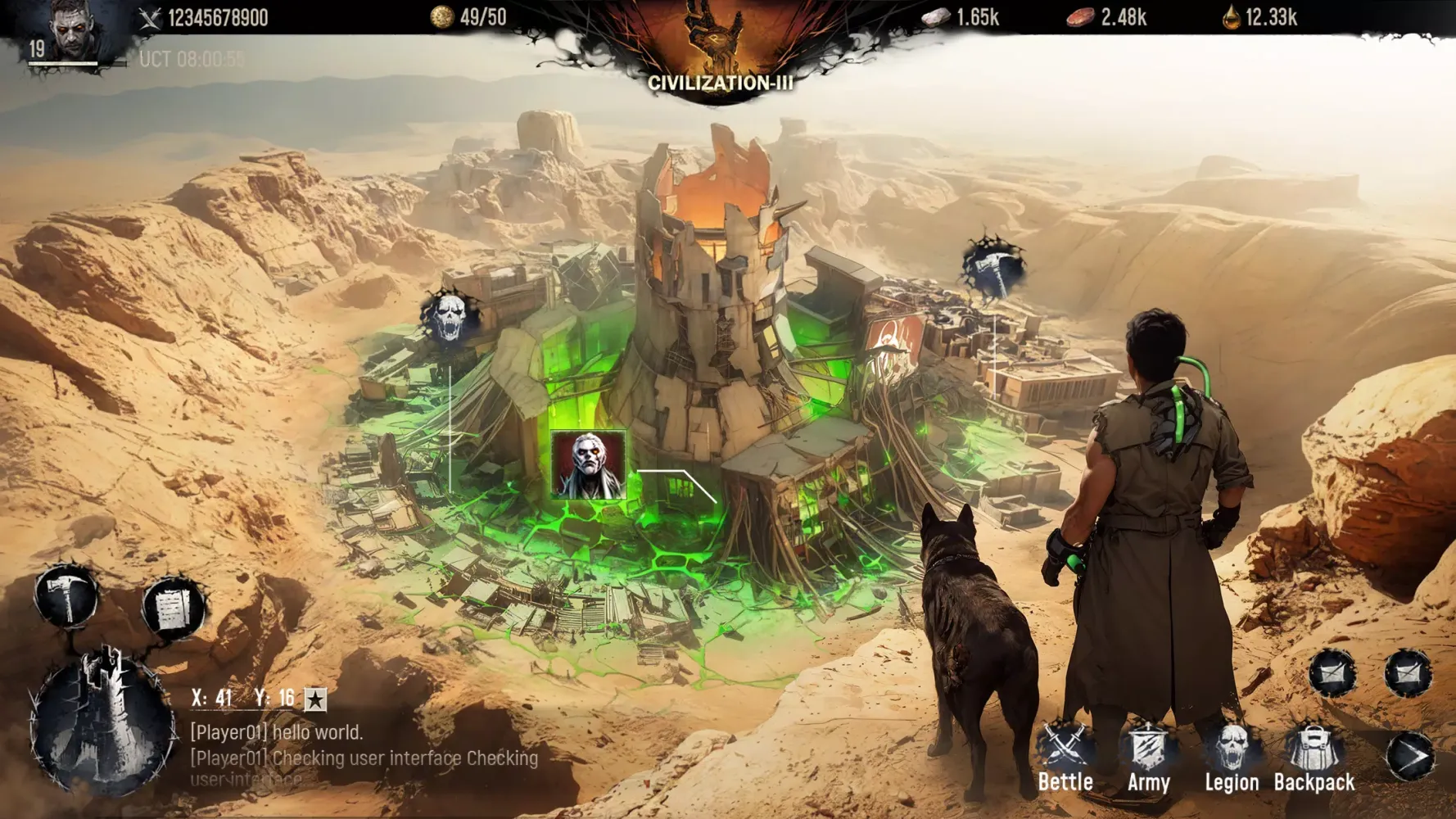 Ảnh chụp màn hình của King of the Zombies